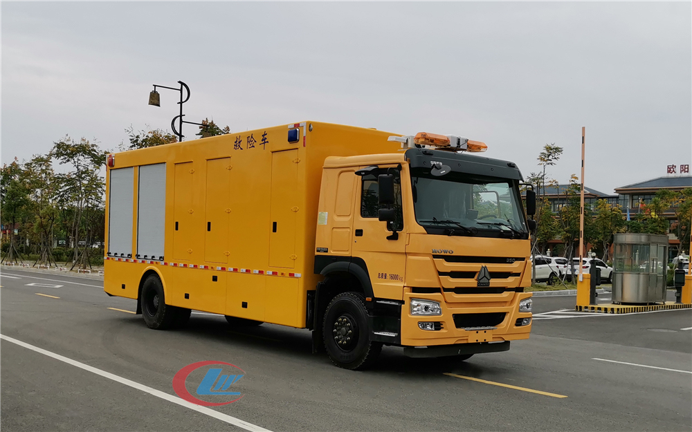 豪沃5000方排水车（便携）