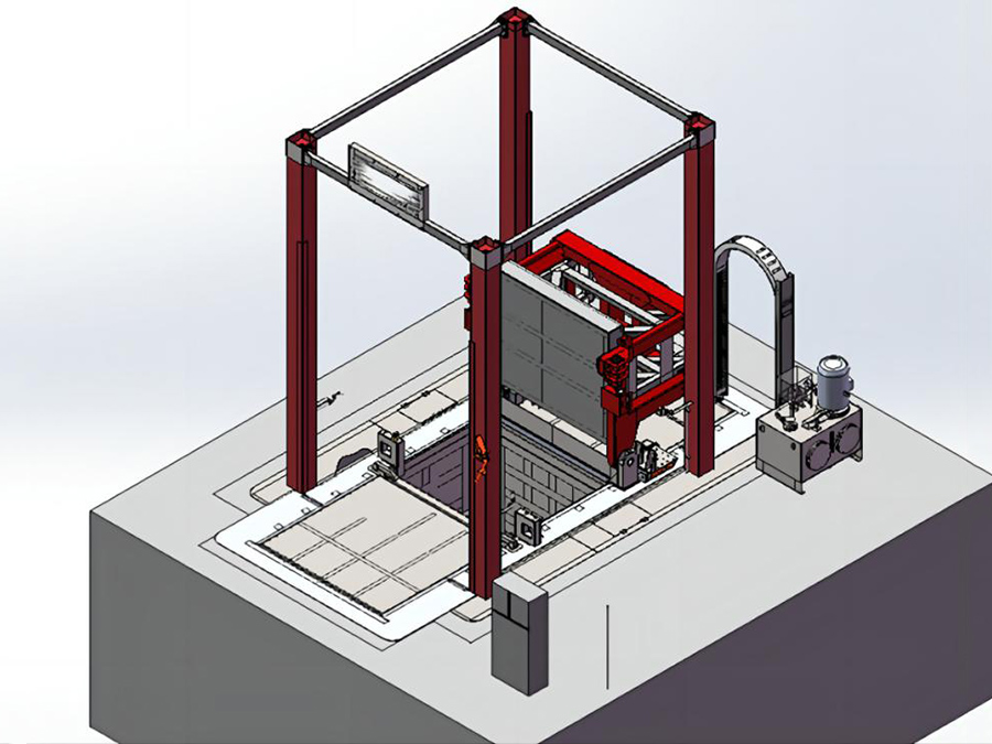 ZYC12-E型后翻垂直式垃圾压缩站